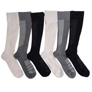 4 Pack Tommie Copper 6 Pack SnugStay OTC Compression Socks - Basic Large
